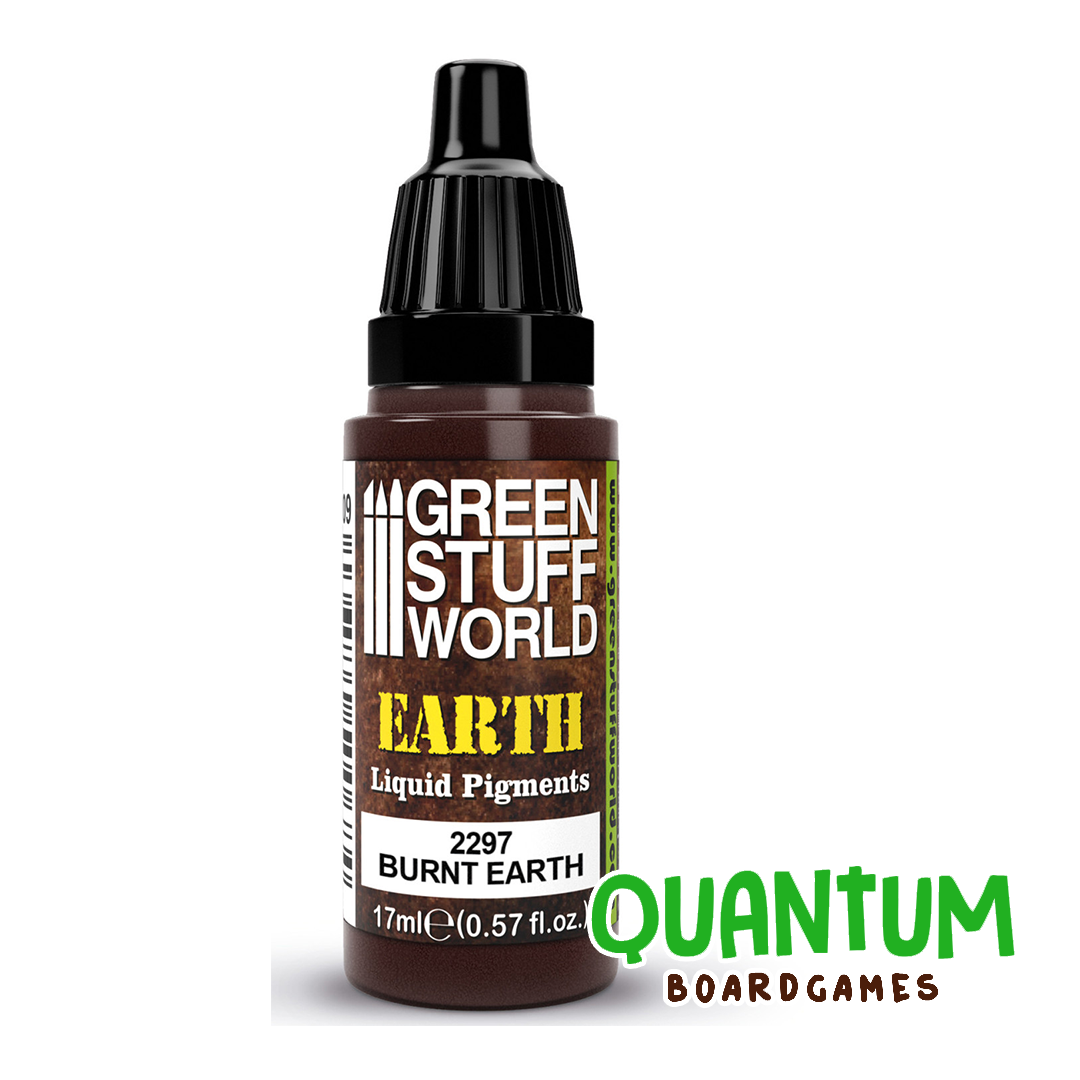Green Stuff World: Liquid Pigment EARTH - 2297 - BURNT EARTH 17ml