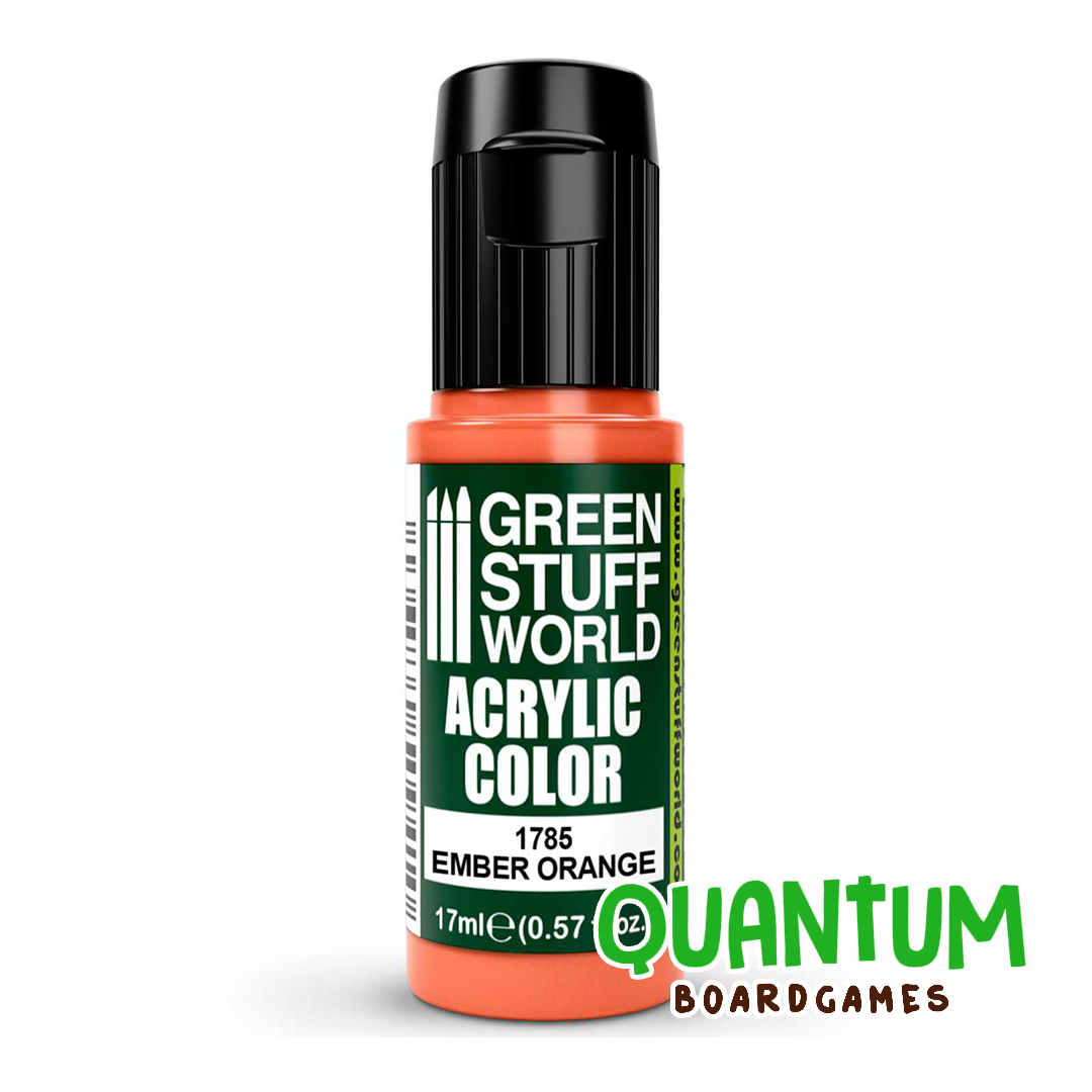 Green Stuff World: Artistic Paints - 1785 - EMBER ORANGE 17ml