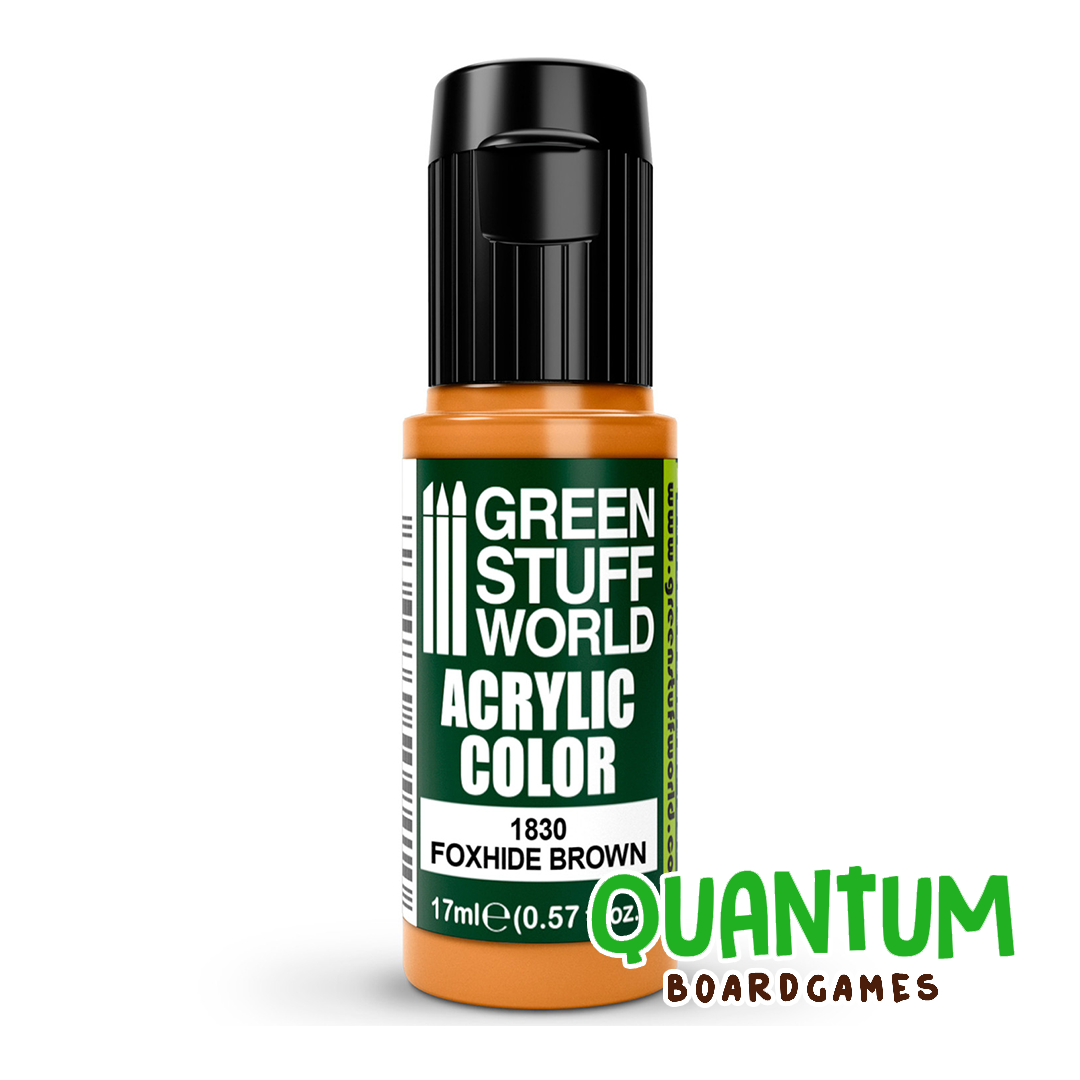 Green Stuff World: Artistic Paints - 1830 - FOXHIDE BROWN 17ml