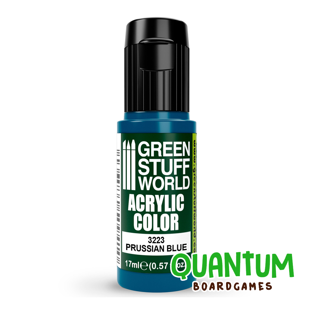 Green Stuff World: Artistic Paints - 3223 - PRUSSIAN BLUE 17ml