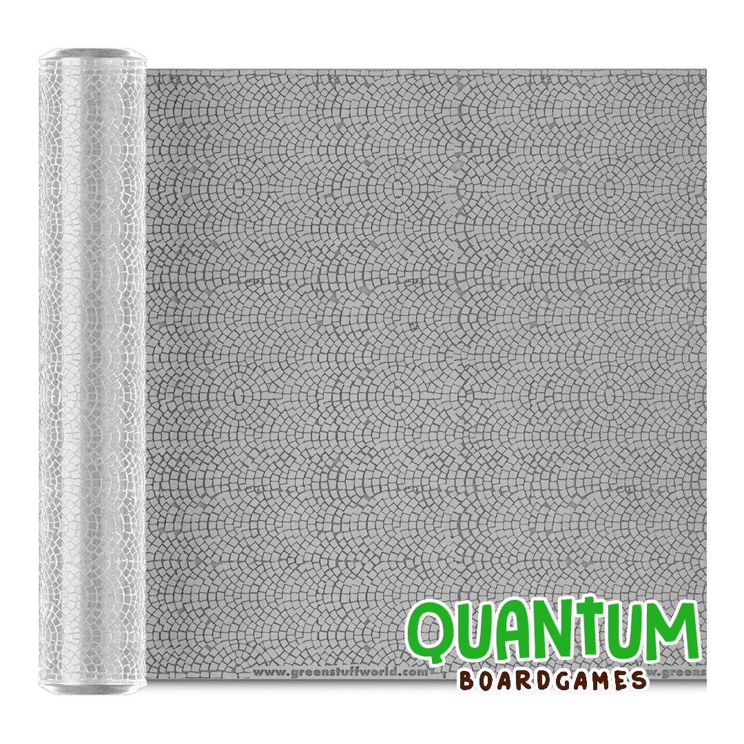 Green Stuff World: Diorama – Rodillo Texturizado Adoquines 15mm