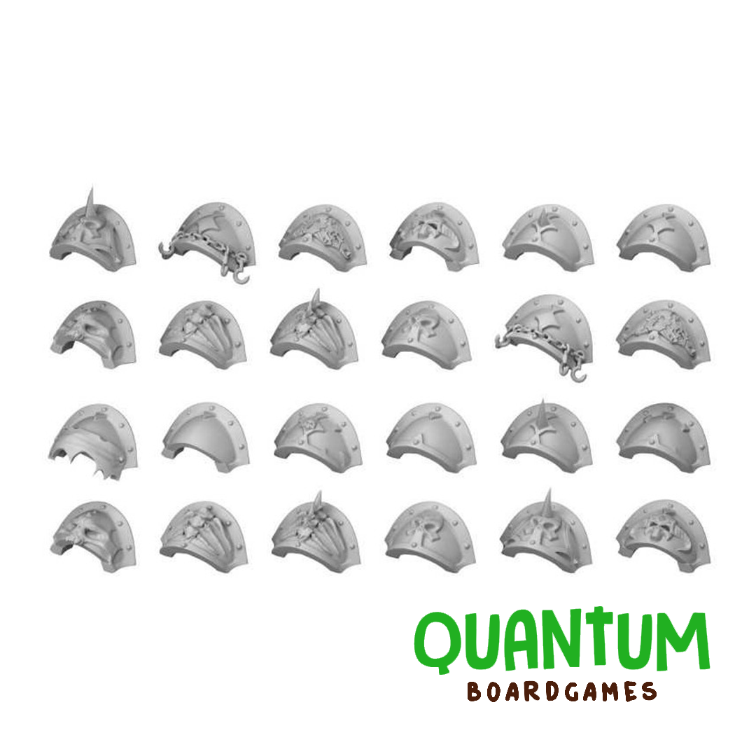 Green Stuff World: Impresiones – DakkaDakka - TRAITORS SQUAD - Hombreras del caos 1:48