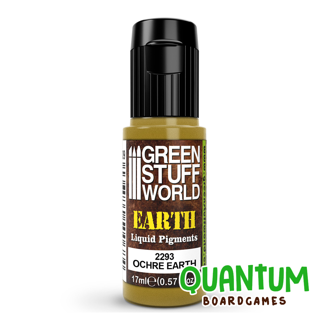 Green Stuff World: Liquid Pigment EARTH - 2293 - OCHRE EARTH 17ml