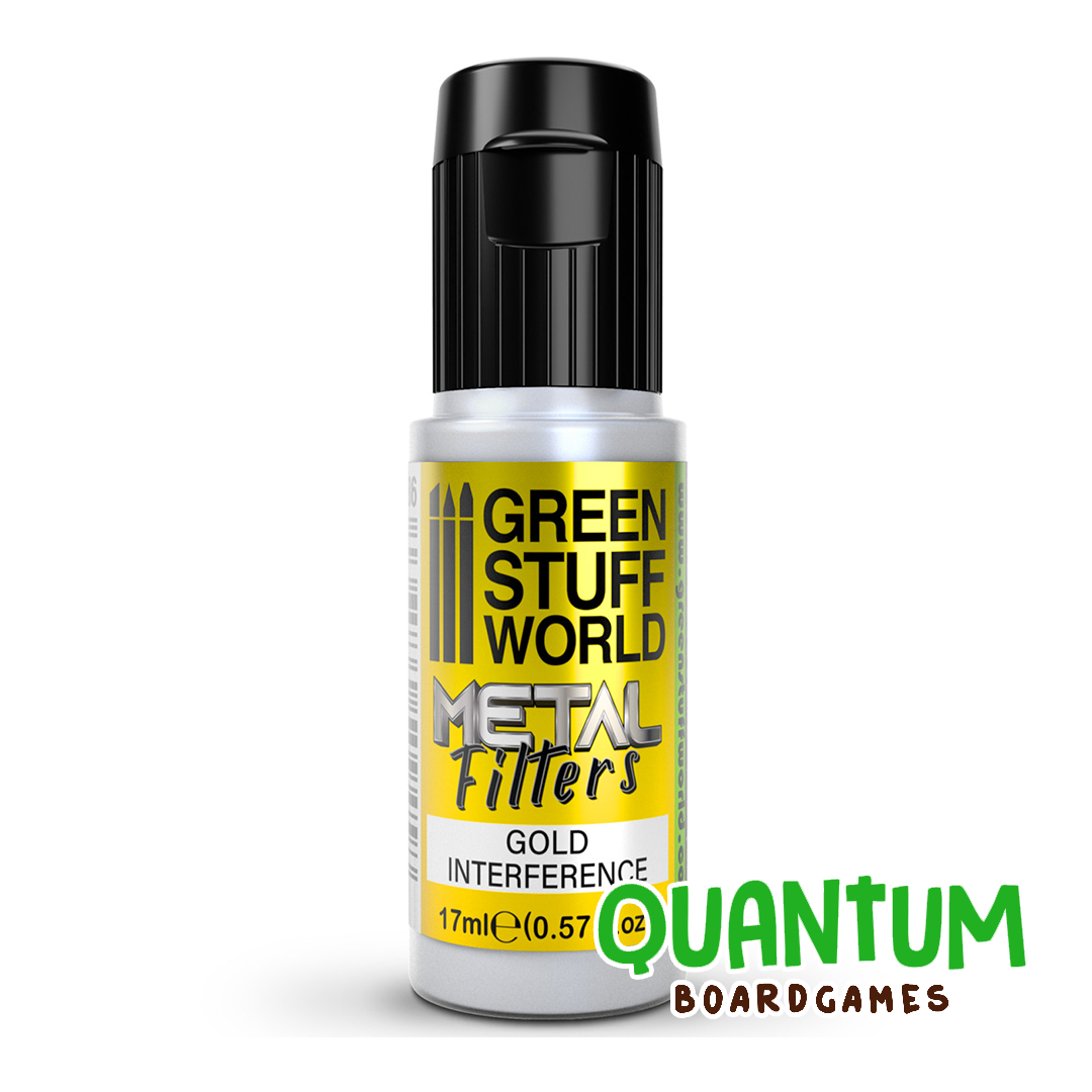 Green Stuff World: Metal Filters - GOLD / Oro interference 17ml