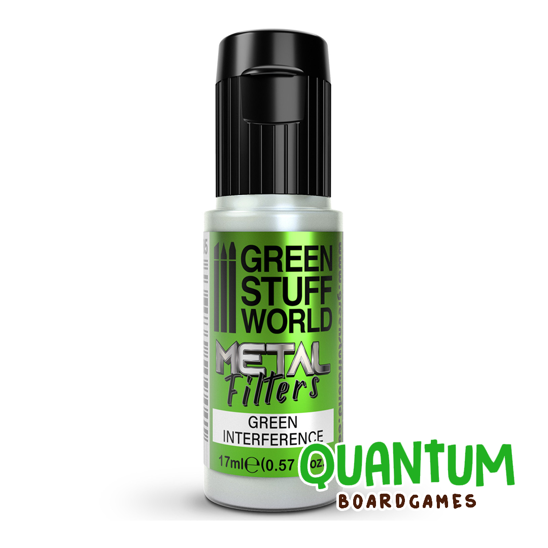 Green Stuff World: Metal Filters - GREEN / verde interference 17ml