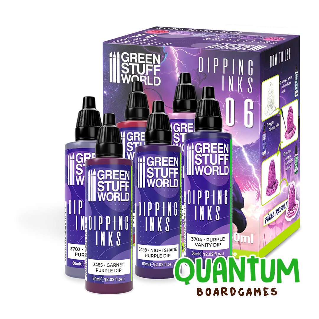 Green Stuff World: Paint Set Dipping collection 06 (Purple/Violet)