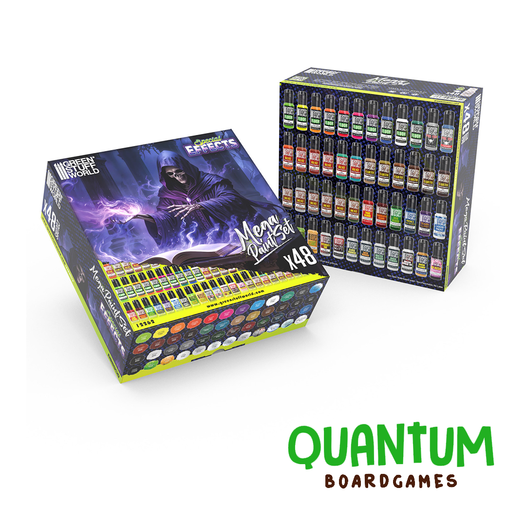 Green Stuff World: Paint Set Mega Set Special Effects – 48 Botes