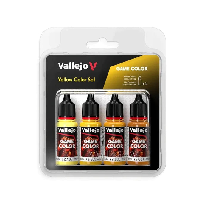 PAINT SET 72.378 GAME COLOR AMARILLO