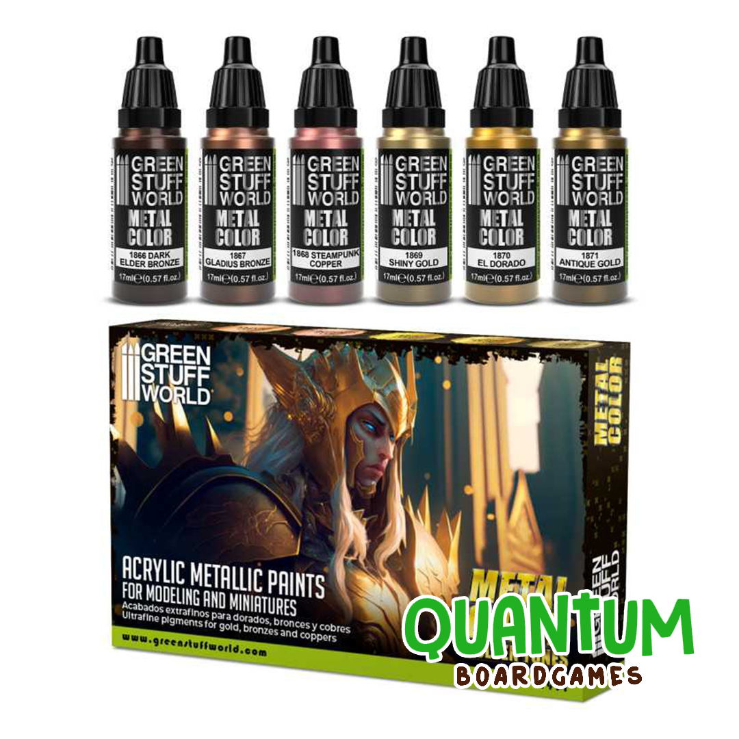 Green Stuff World: Metal Color Gold – 6 Botes