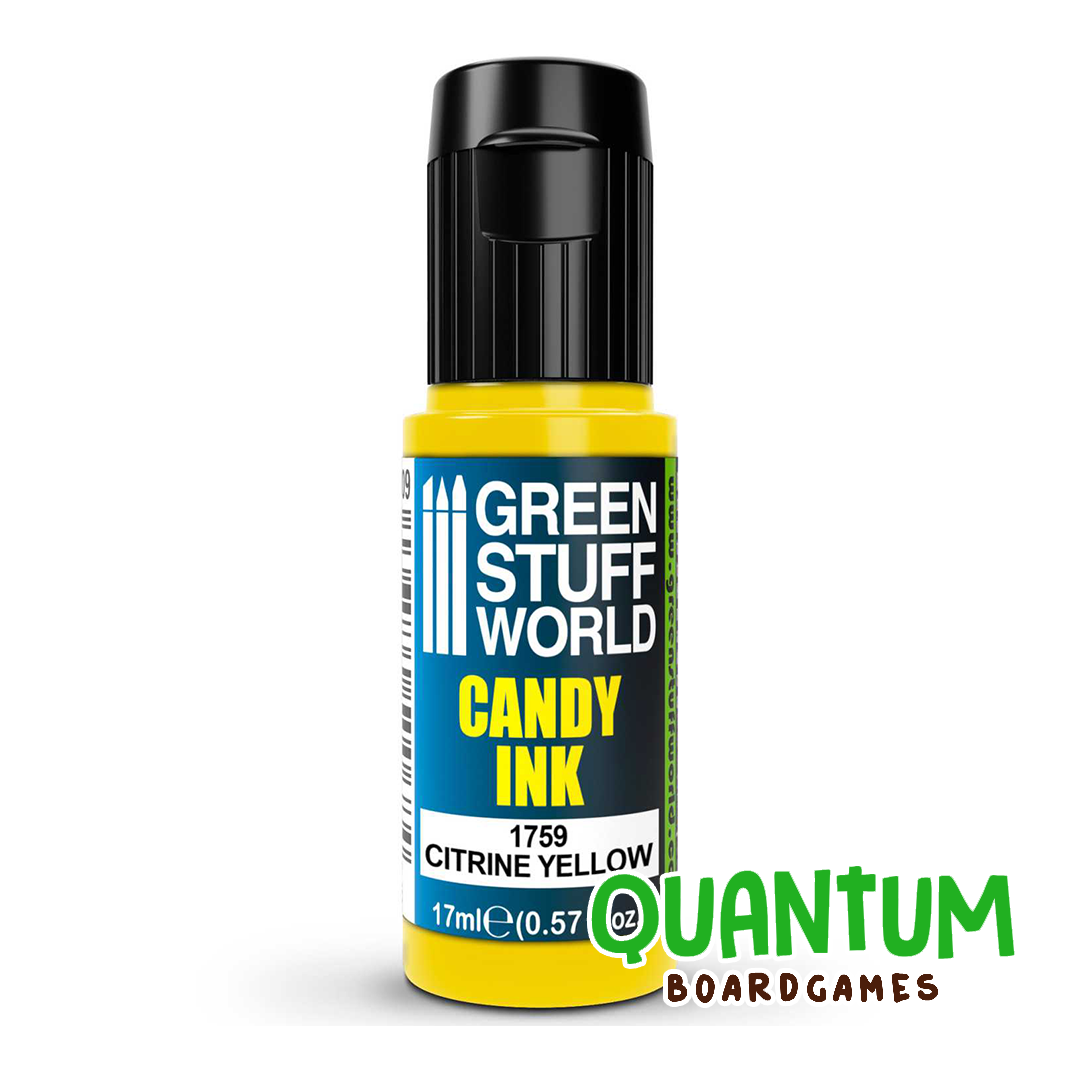 Green Stuff World: Candy Inks - Citrine Yellow 17ml