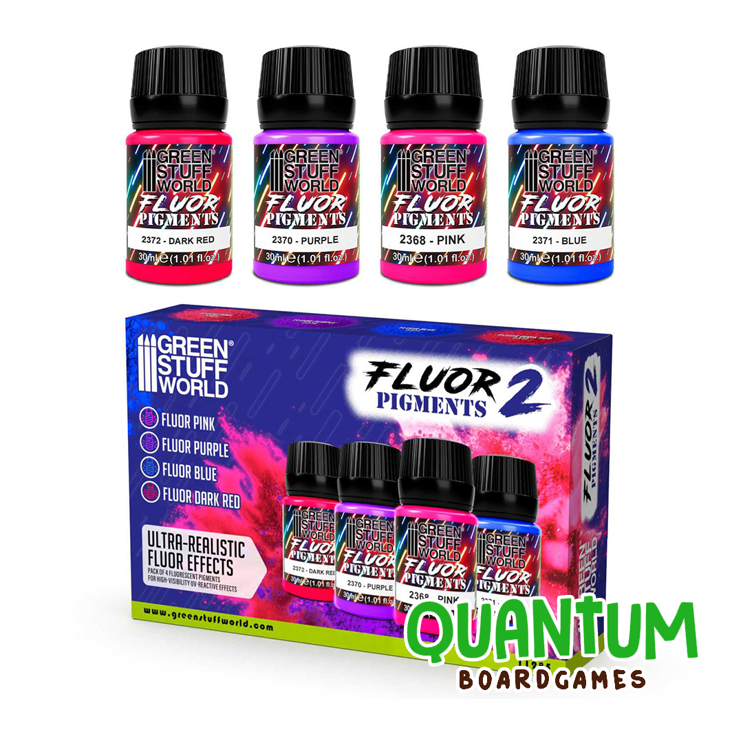 Green Stuff World: Diorama – Fluor Pigments 2 – 4 Botes
