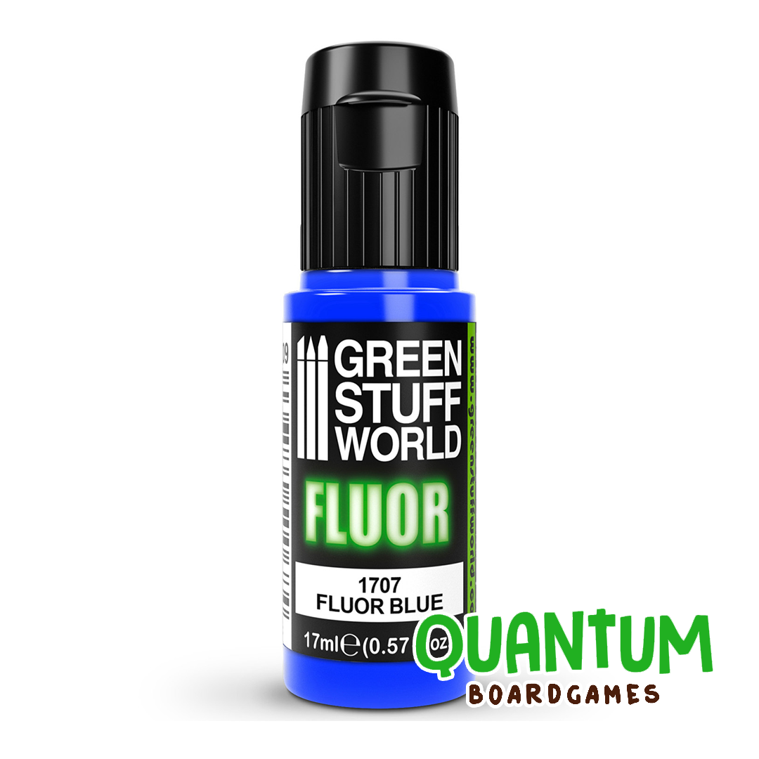 Green Stuff World: Fluor Paints - AZUL / BLUE 17ml