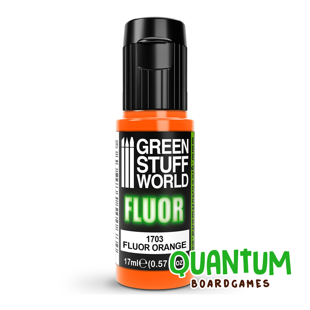 Green Stuff World: Fluor Paints - NARANJA / ORANGE 17ml