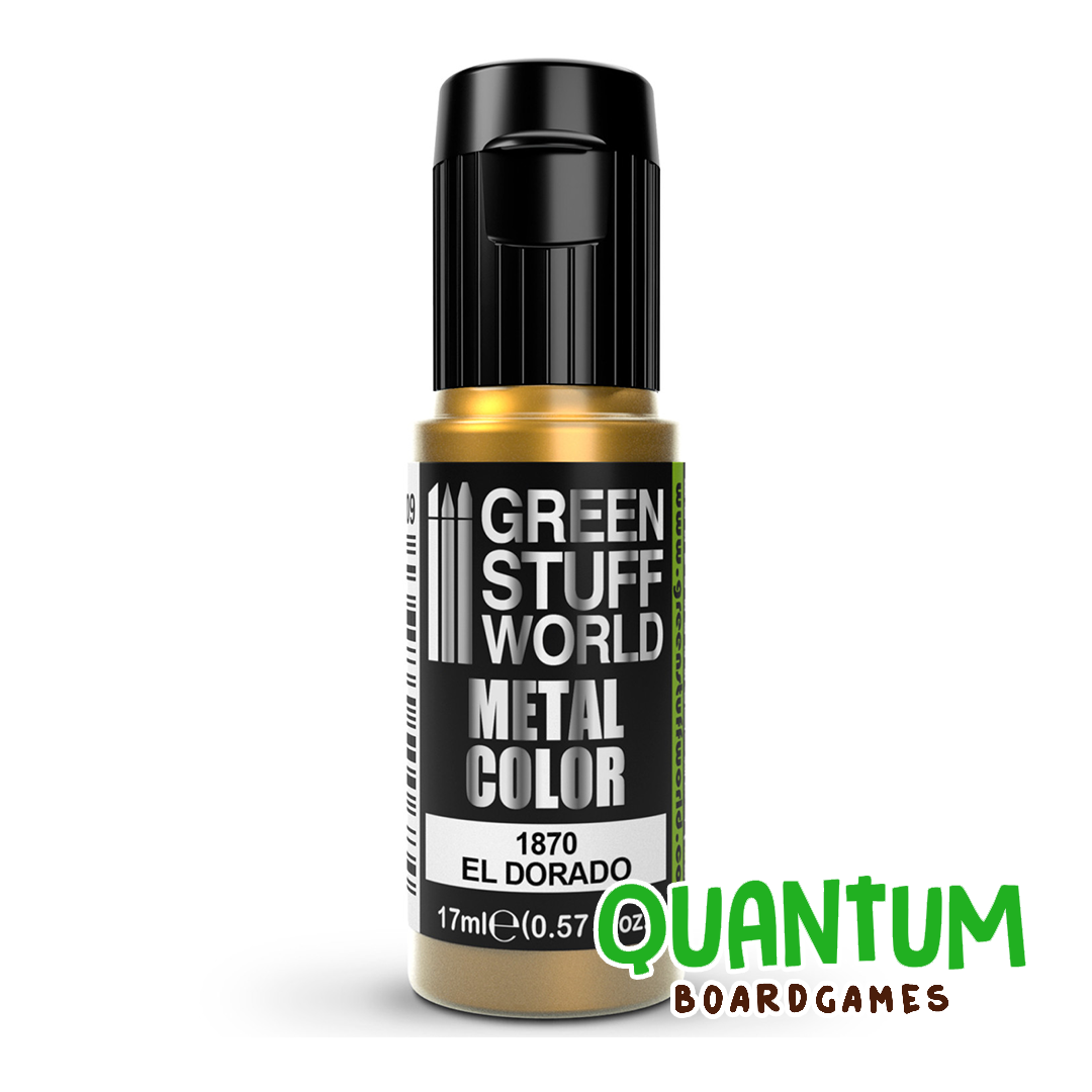 Green Stuff World: Metallic Paints - EL DORADO 17ml