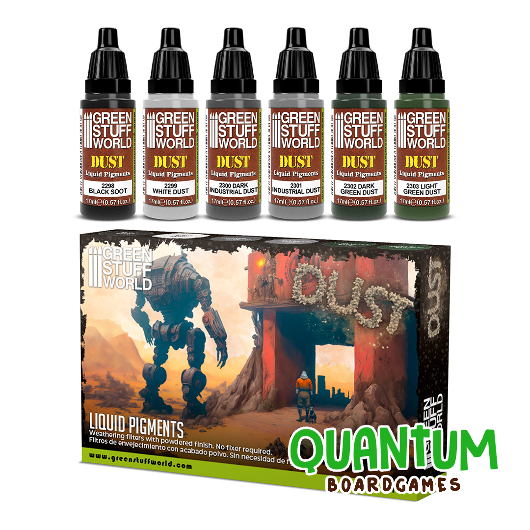 Green Stuff World: Paint Set Liquid Pigments Dust – 6 Botes