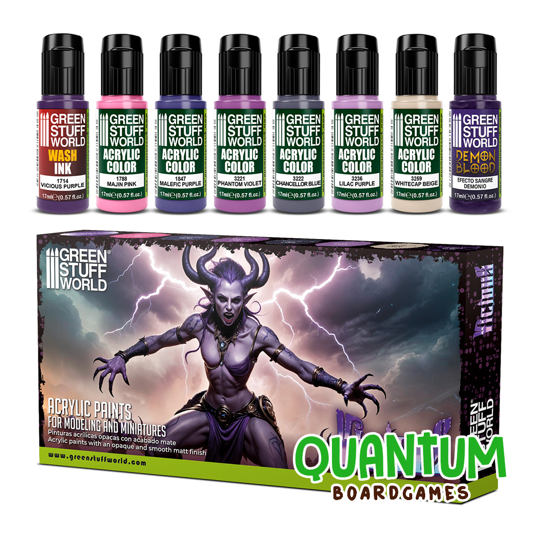 Green Stuff World: Paint Set Vicious – 8 Botes