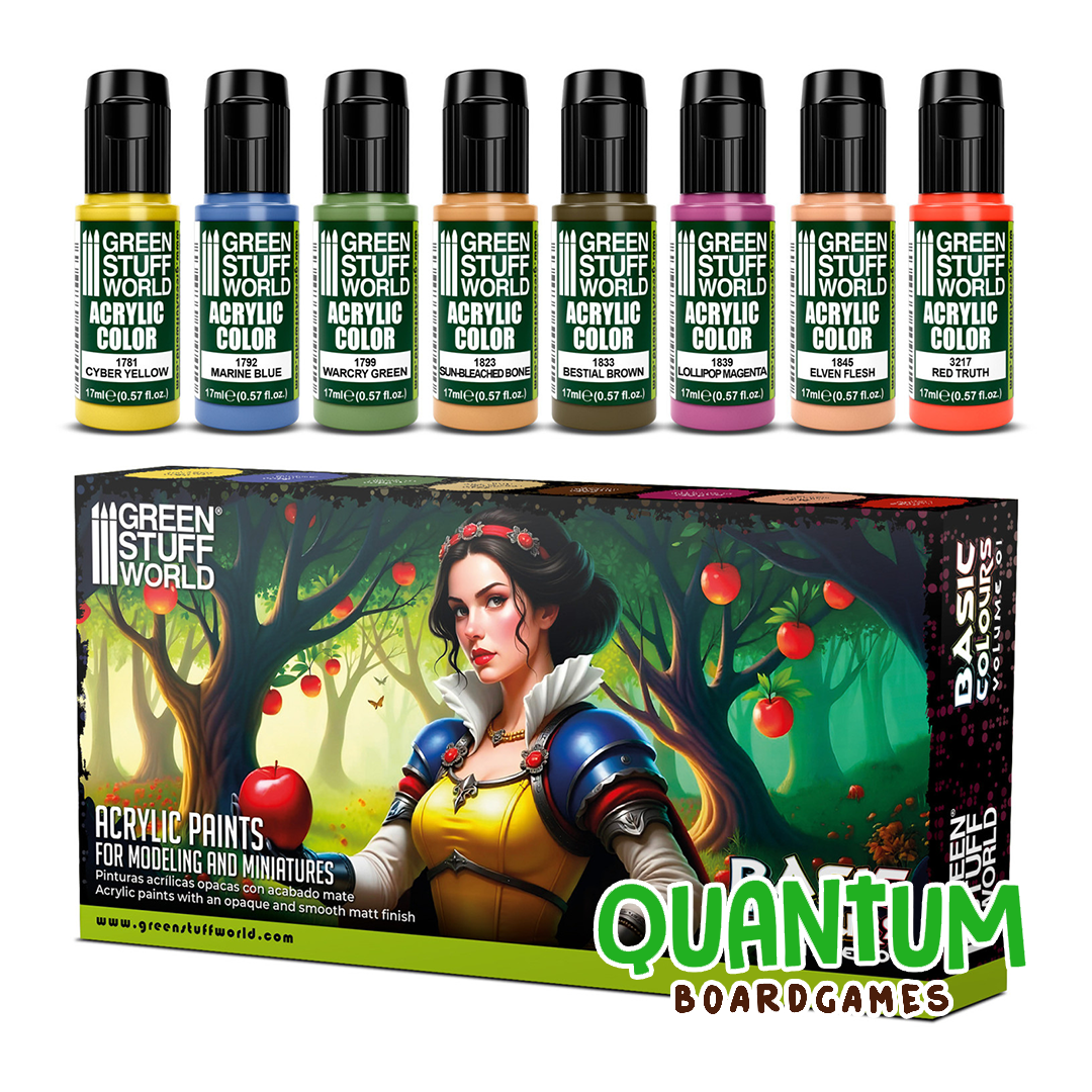 Green Stuff World: Paint Set – Basicos 01