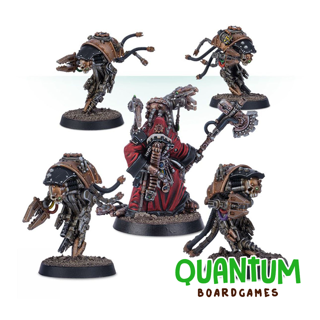 Magos Macrotek Enginseer & Servo-automata Mechanicum The Horus Heresy Forge World resina
