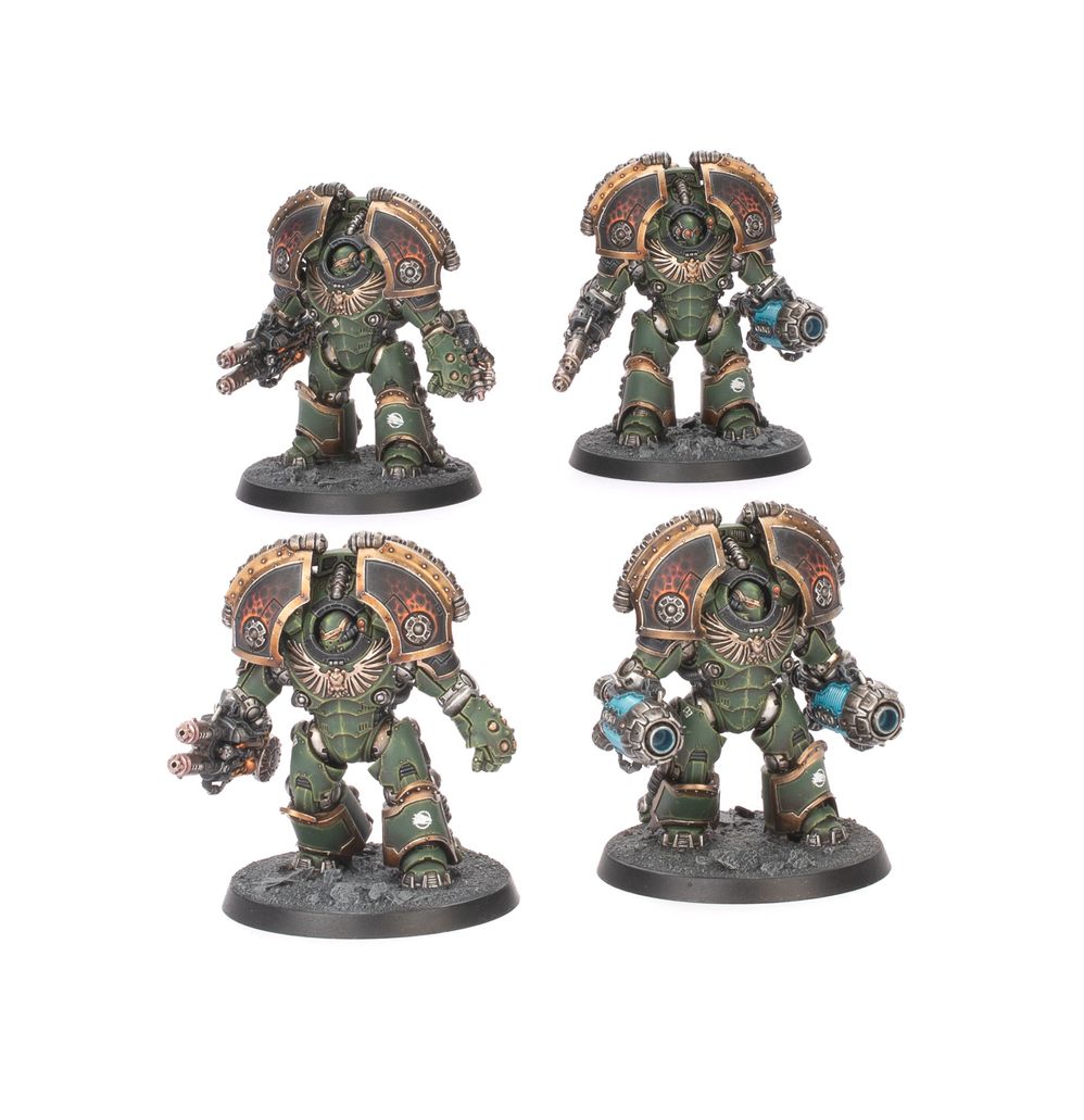 HORUS HERESY LEGIONES ASTARTES SATURNINE TERMINATORS