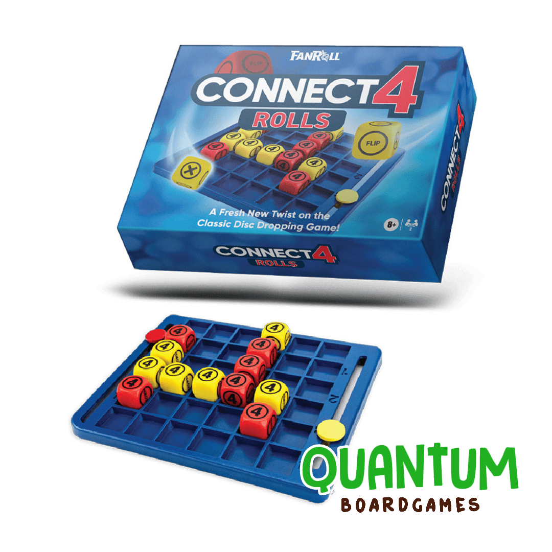 Hasbro Connect 4: Rolls – Inglés