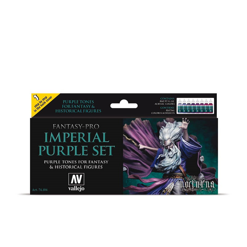 PAINT SET 74.104 IMPERIAL PURPLE SET