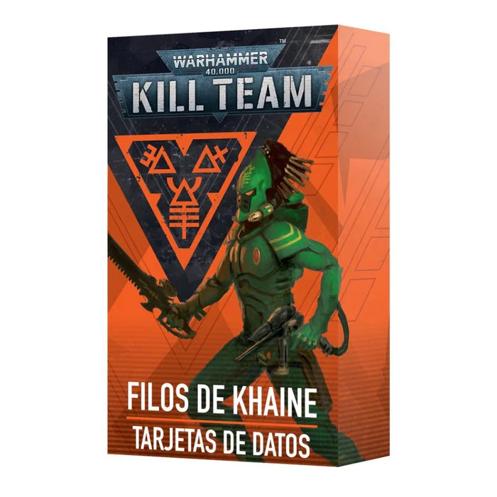 KILL TEAM BLADES OF KHAINE DATACARDS EN ESPAÑOL