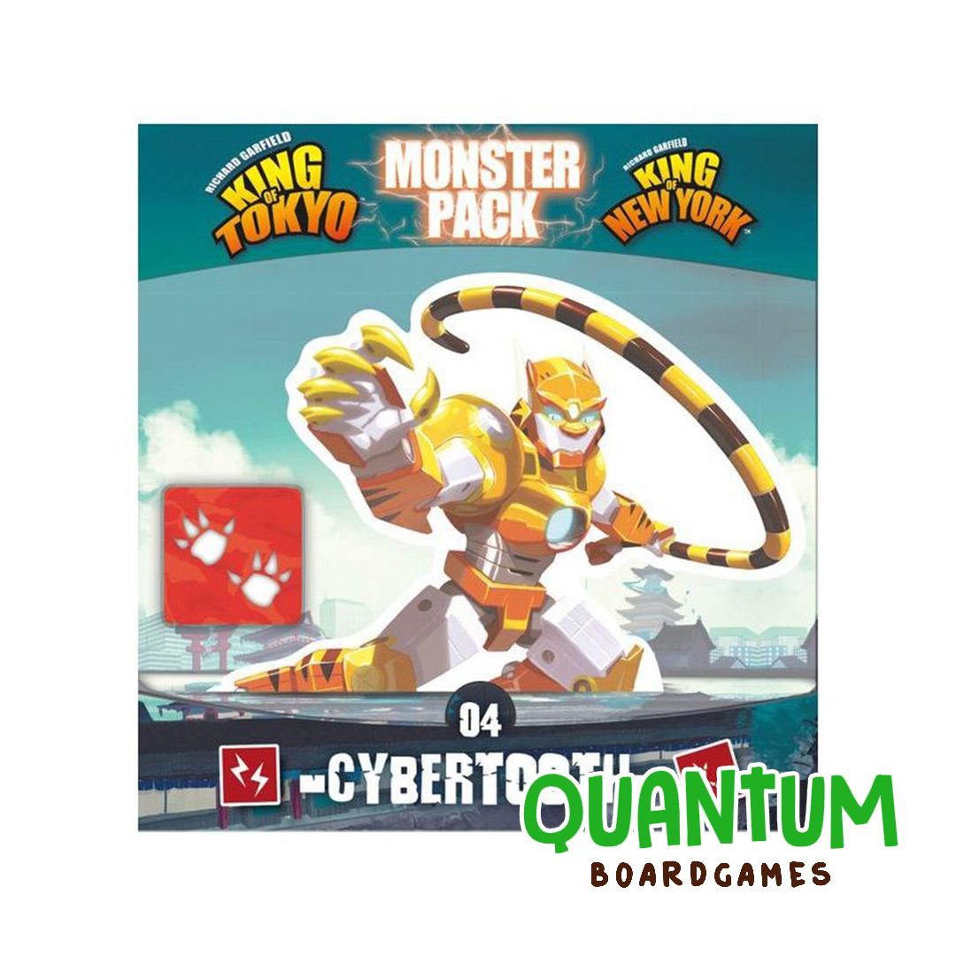 King of Tokyo: Monster pack 4 Cybertooth – Inglés