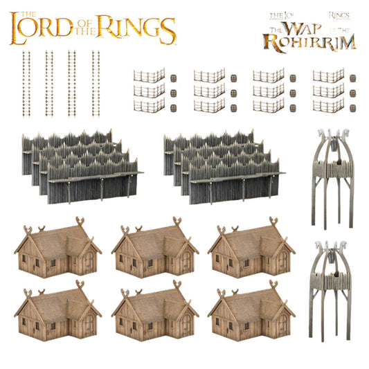 LORD OF THE RINGS ROHAN STRONGHOLD