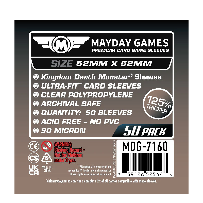 MAYDAY KINGDOM DEATH PREMIUM 52X52 (50PZ)
