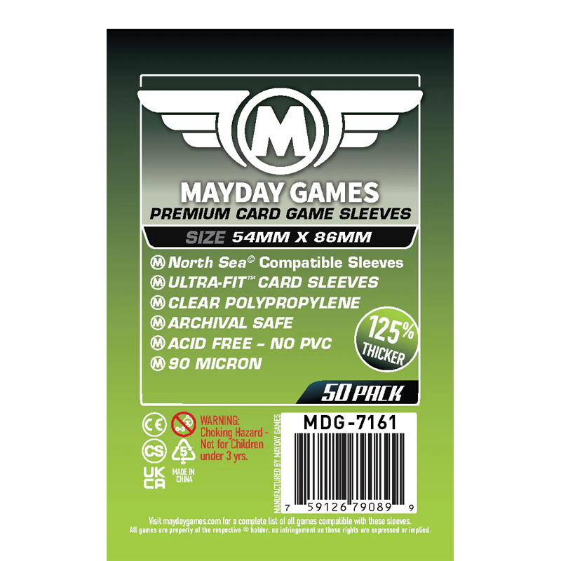 MAYDAY NORTH SEA 54X86 PREMIUM (50PZ)