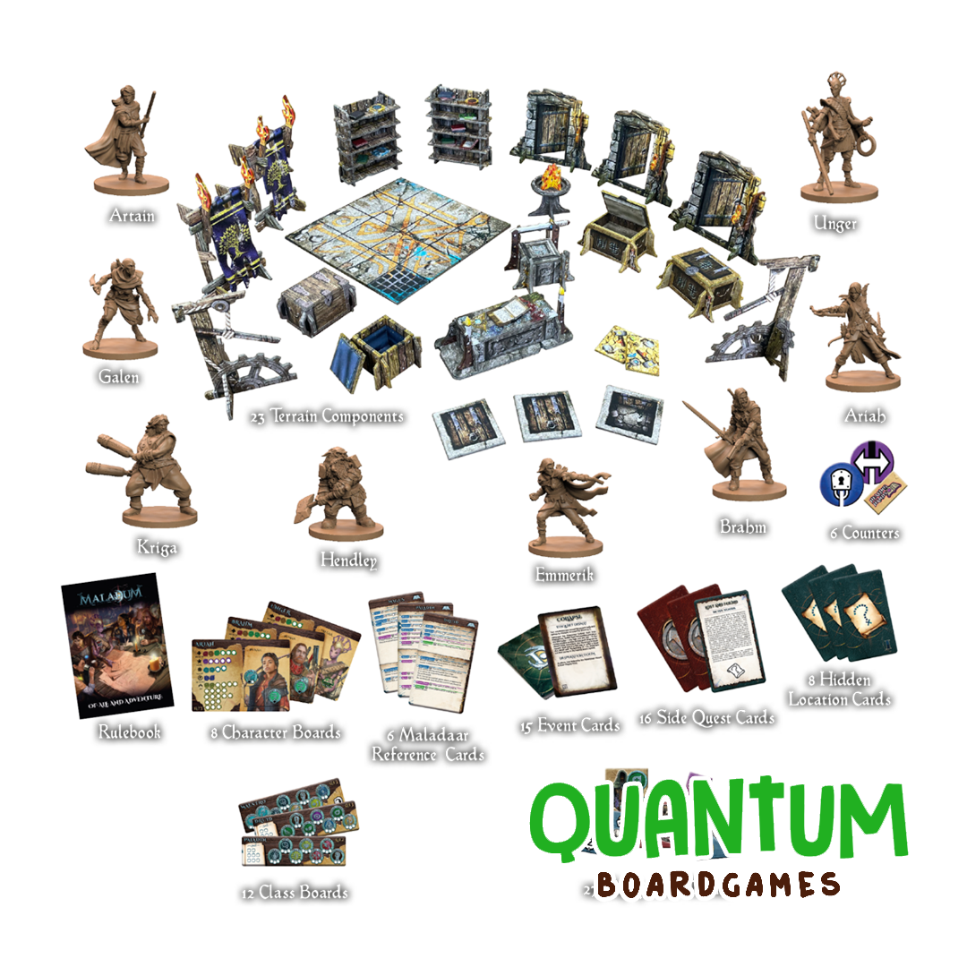Expansión Maladum Of Ale and Adventure - Nuevos personajes y misiones para Battle Systems