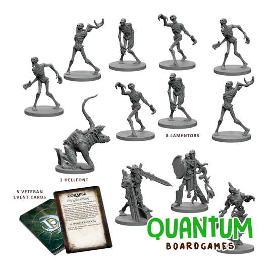 Maladum Revenant Retribution Expansion - Set de enemigos adicionales y componentes de batalla para wargame