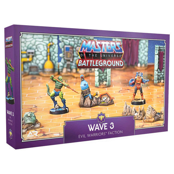 MASTERS OF THE UNIVERSE BATTLEGROUND EVIL WARRIORS FACTION (WAVE 3)