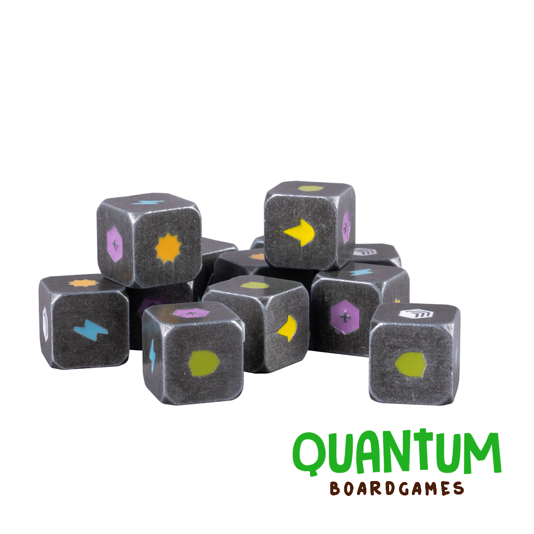 Moonrollers Metal Dice – Inglés
