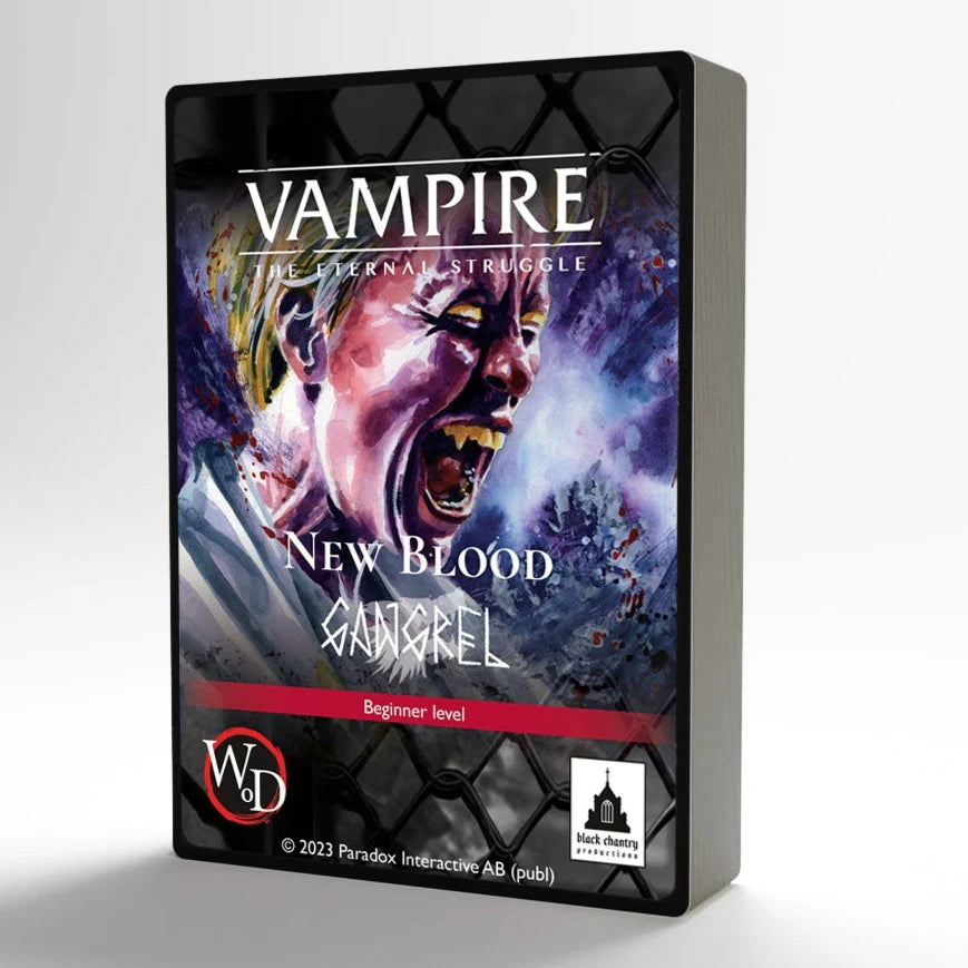 VAMPIRE THE ETERNAL STRUGGLE MAZO GANGREL NEW BLOOD EN INGLES