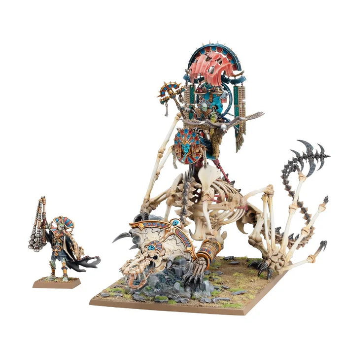 Old World: Tomb Kings of Khemri - Tomb King on Necrolith Bone Dragon