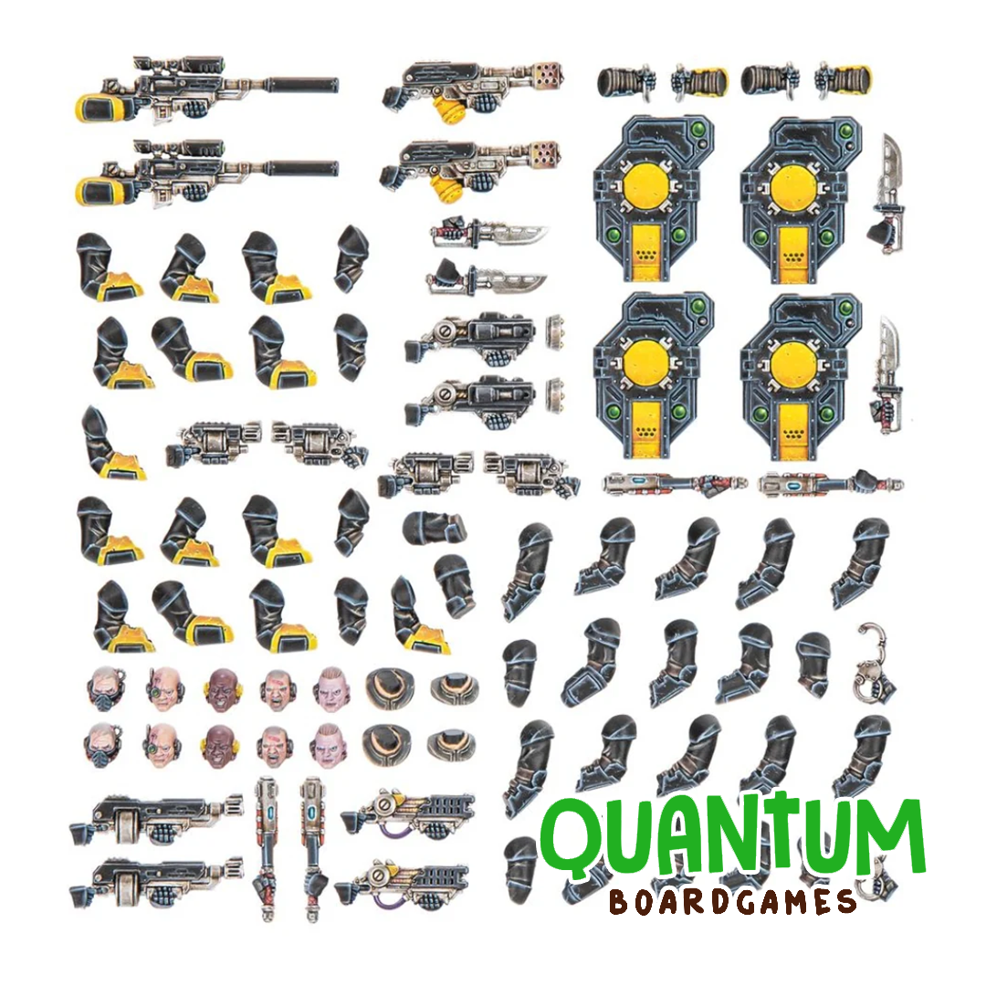 Necromunda: Palanite Enforcer Weapons and Upgrades