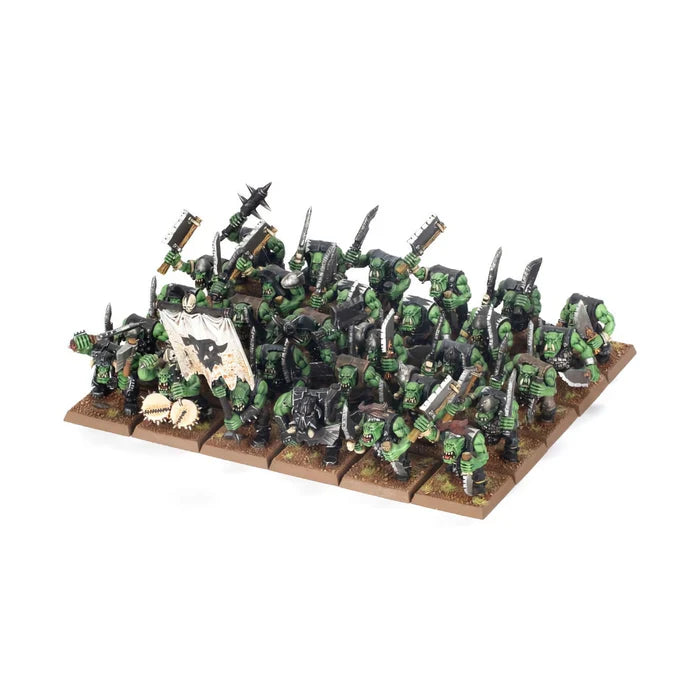 Old World: Orc & Goblin Tribes - Orc Boyz Mob