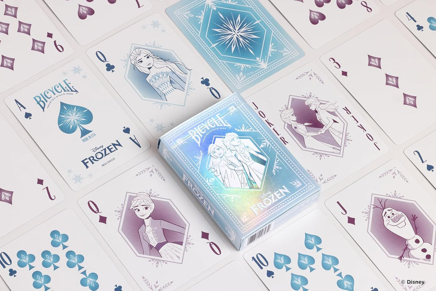 PLAYING CARDS BICYCLE DISNEY FROZEN BU