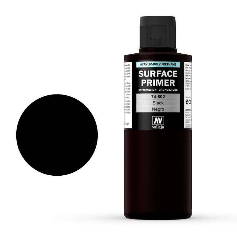 PRIMER 74.602 SURFACE PRIMER VALLEJO (NEGRO)