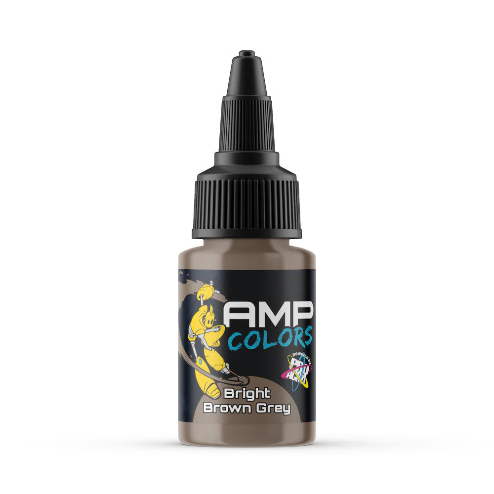 PRO ACRYL AMP COLORS BRIGHT BROWN GREY