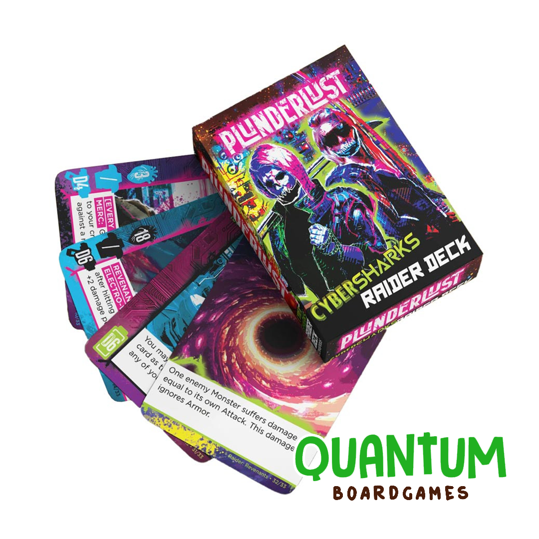 Plunderlust: Cybersharks Raider Deck – Inglés