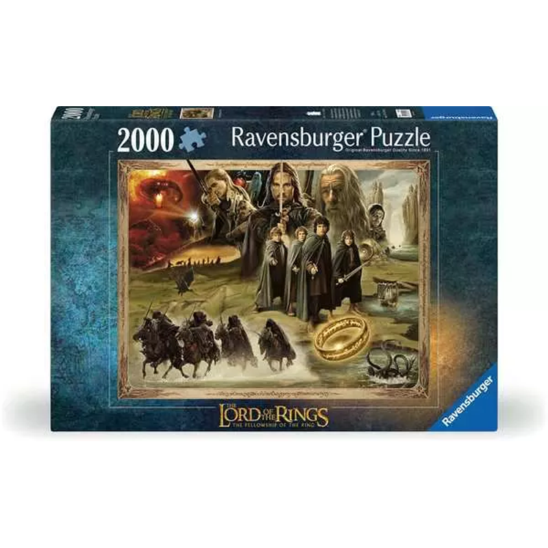 RAVENSBURGER THE FELLOWSHIP OF THE RING 2000 PIEZAS