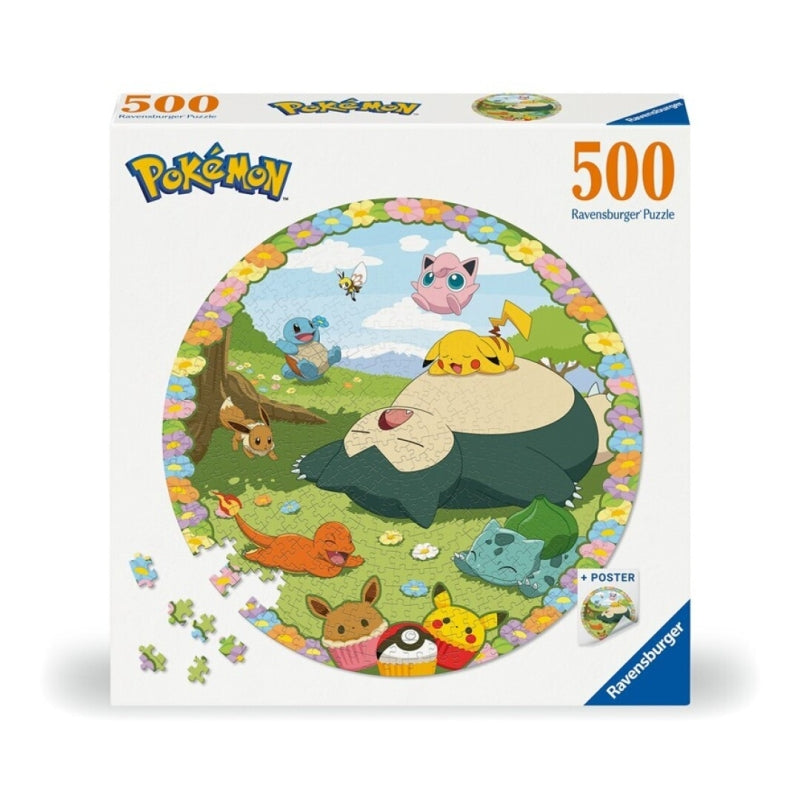 RAVENSBURGER POKEMON ROUND 500 PIEZAS