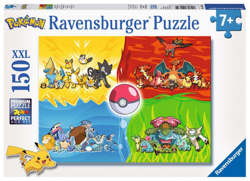 RAVENSBURGER POKEMON TYPE 150 PIEZAS