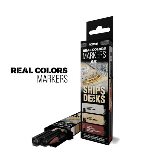 RC MARKER SHIPS AND DECKS