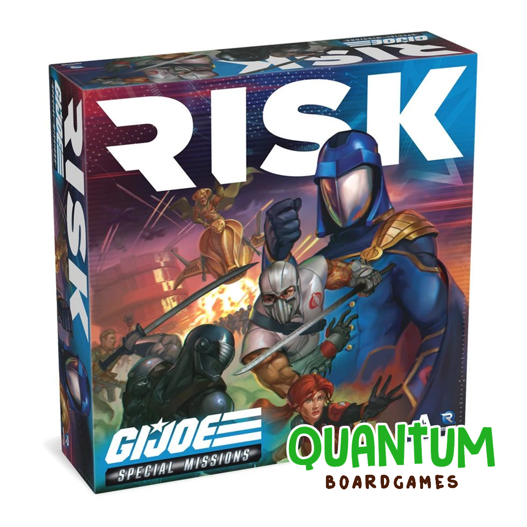 RISK G.I. JOE Special Missions caja frontal juego estrategia wargame