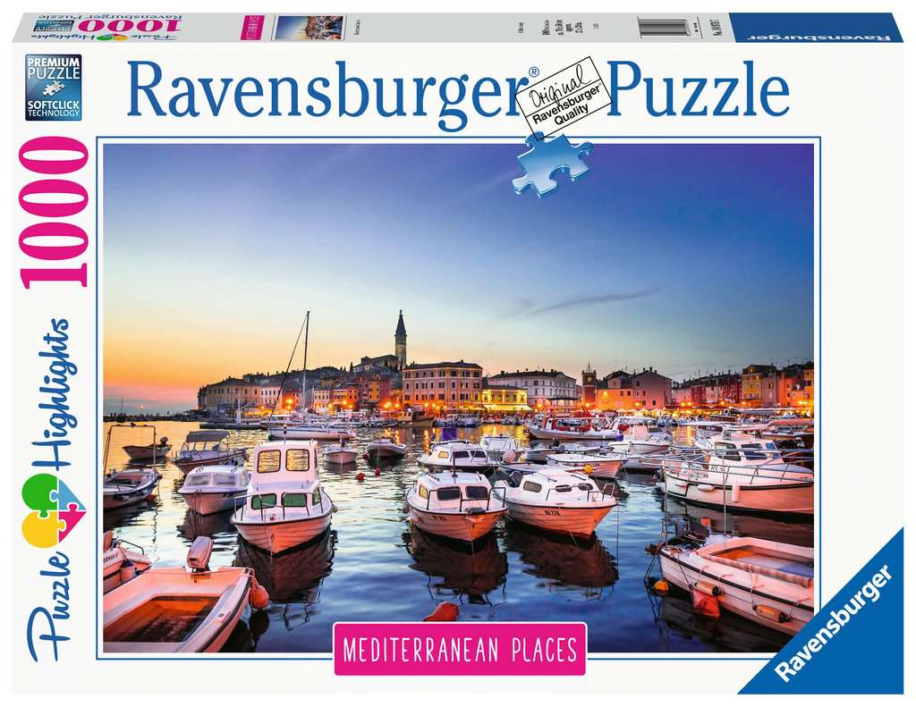 ROMPECABEZAS RAVENSBURGER MEDITERRANEO CROACIA 1000 PIEZAS