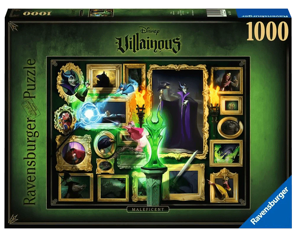 ROMPECABEZAS RAVENSBURGER VILLAINOUS MALEFICIENT 1000 PIEZAS