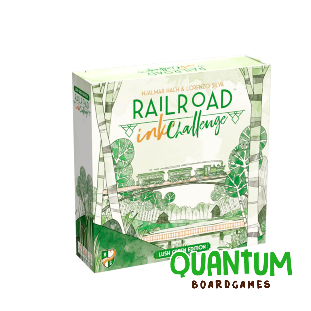 Railroad Ink Challenge: Lush Green Edition – Inglés